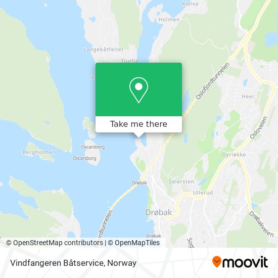 Vindfangeren Båtservice map