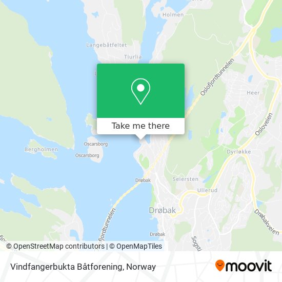 Vindfangerbukta Båtforening map