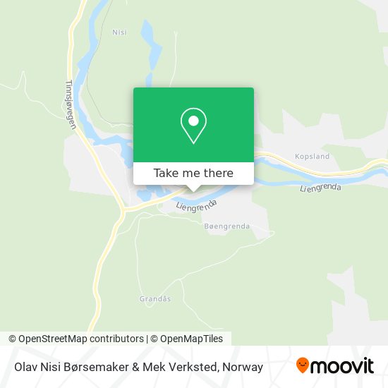 Olav Nisi Børsemaker & Mek Verksted map