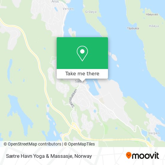 Sætre Havn Yoga & Massasje map