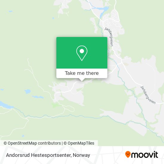 Andorsrud Hestesportsenter map