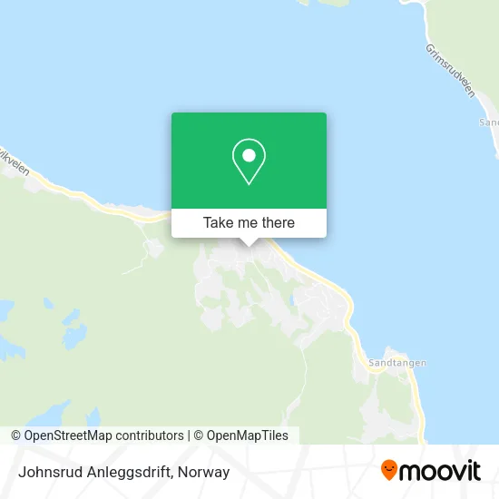 Johnsrud Anleggsdrift map