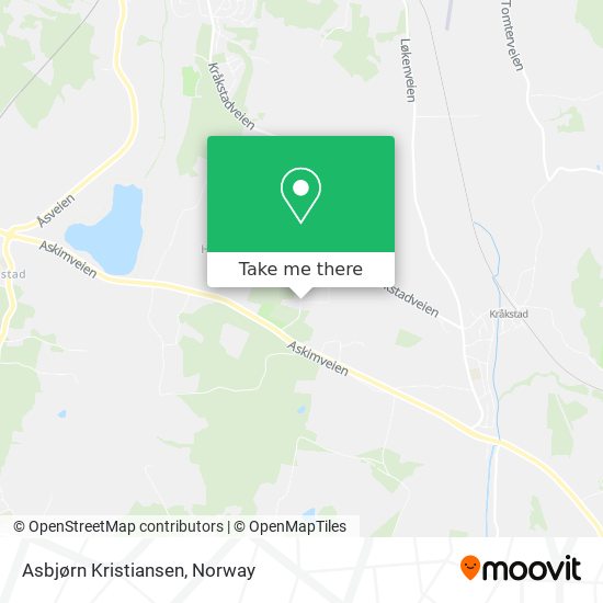 Asbjørn Kristiansen map