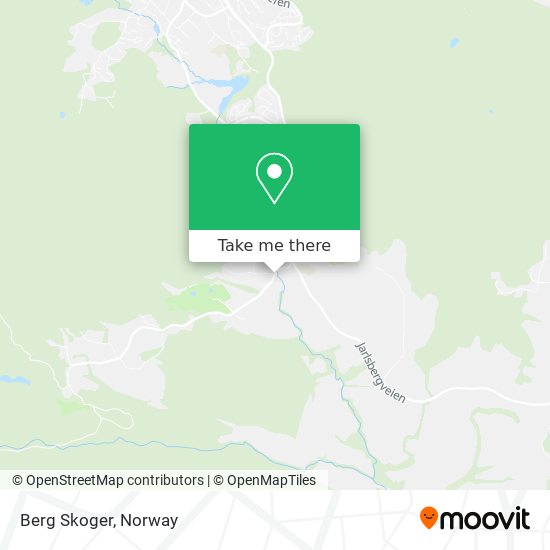 Berg Skoger map