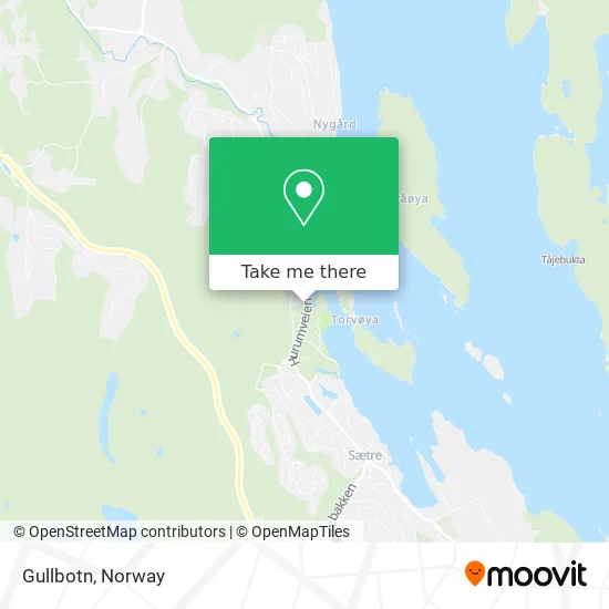 Gullbotn map