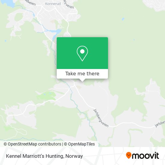 Kennel Marriott's Hunting map