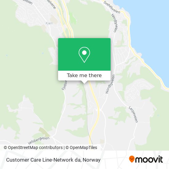 Customer Care Line-Network da map