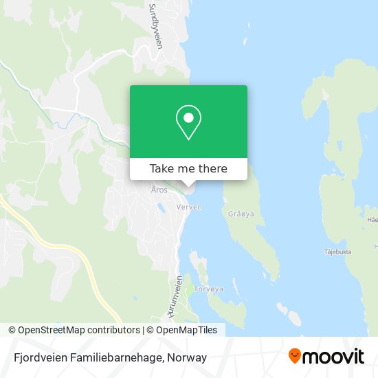 Fjordveien Familiebarnehage map