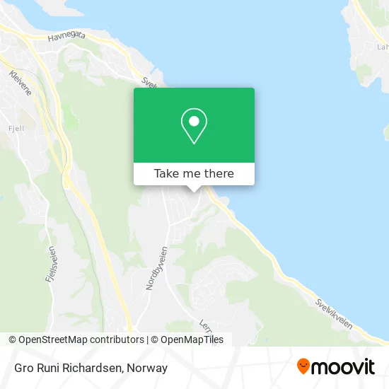 Gro Runi Richardsen map