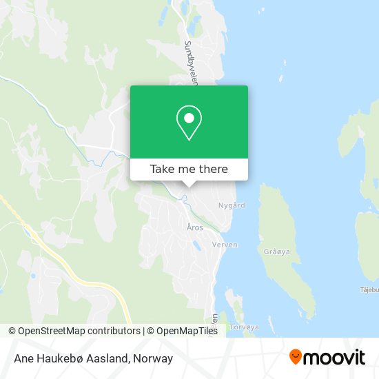 Ane Haukebø Aasland map