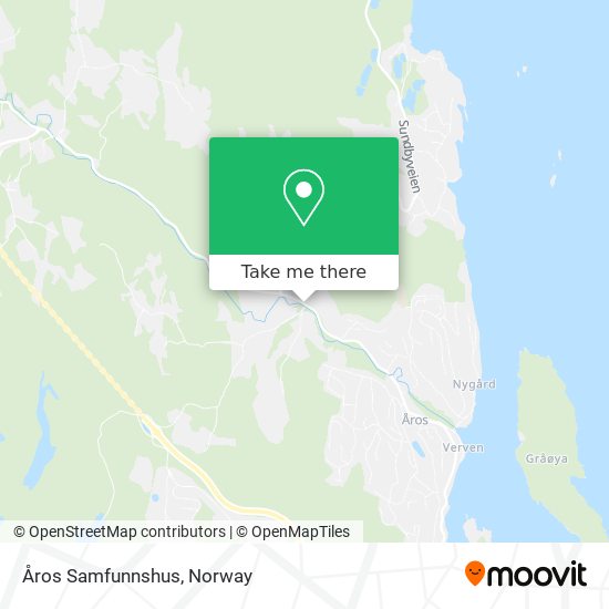 Åros Samfunnshus map