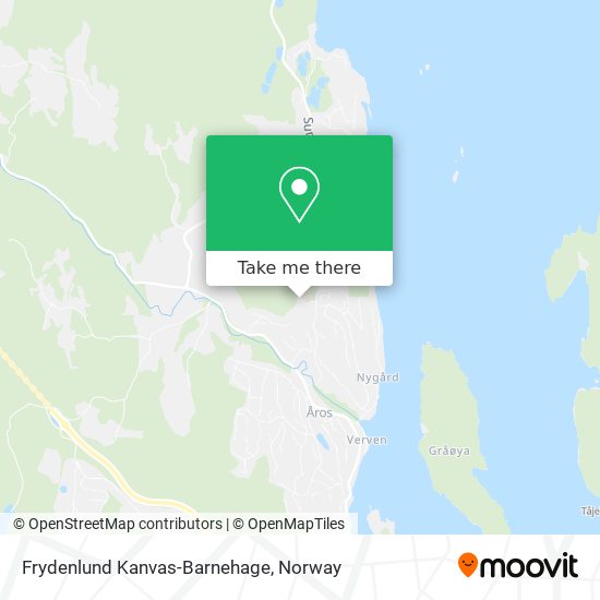 Frydenlund Kanvas-Barnehage map