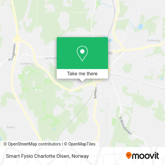 Smart Fysio Charlotte Olsen map