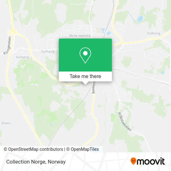 Collection Norge map