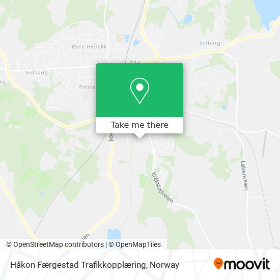 Håkon Færgestad Trafikkopplæring map