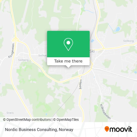 Nordic Business Consulting map