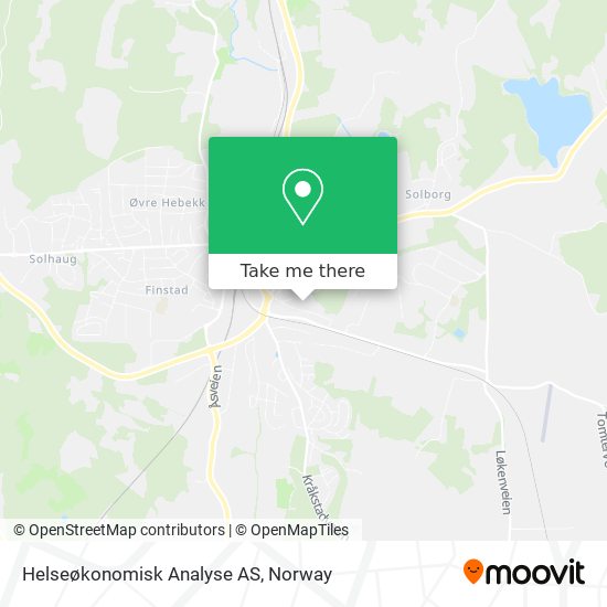 Helseøkonomisk Analyse AS map