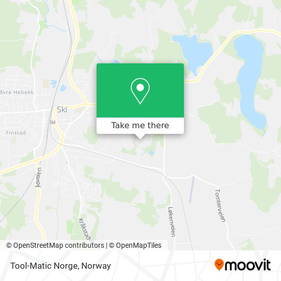 Tool-Matic Norge map