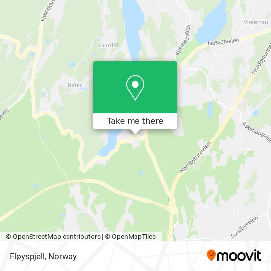 Fløyspjell map