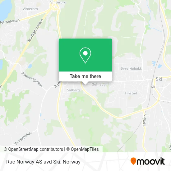 Rac Norway AS avd Ski map