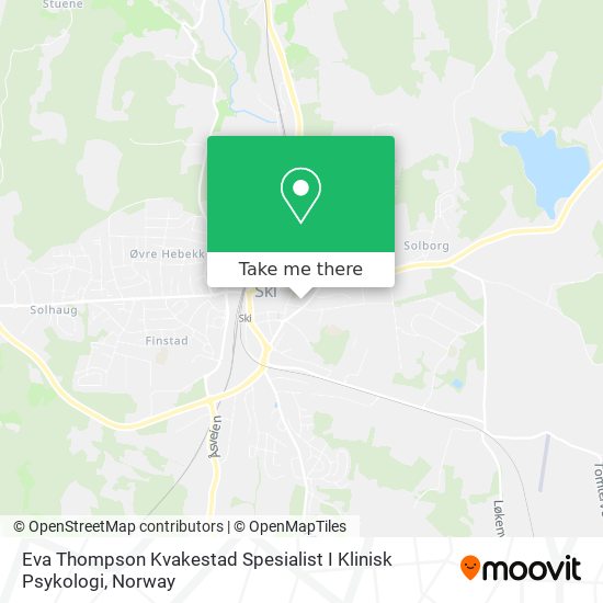 Eva Thompson Kvakestad Spesialist I Klinisk Psykologi map