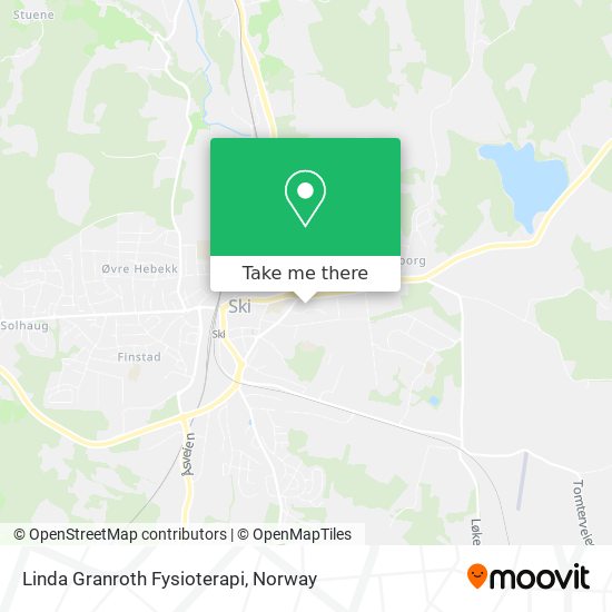 Linda Granroth Fysioterapi map