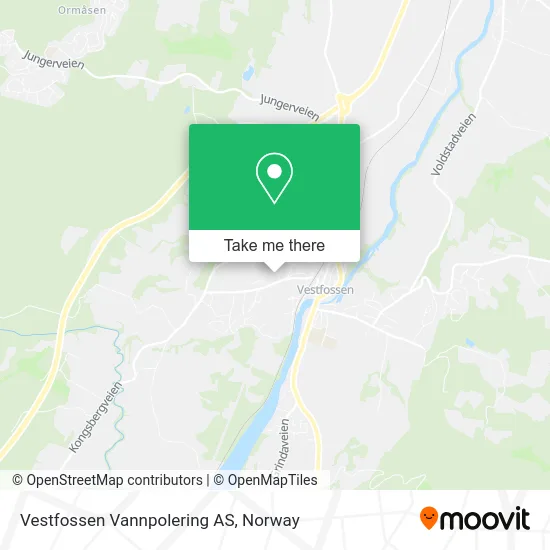 Vestfossen Vannpolering AS map