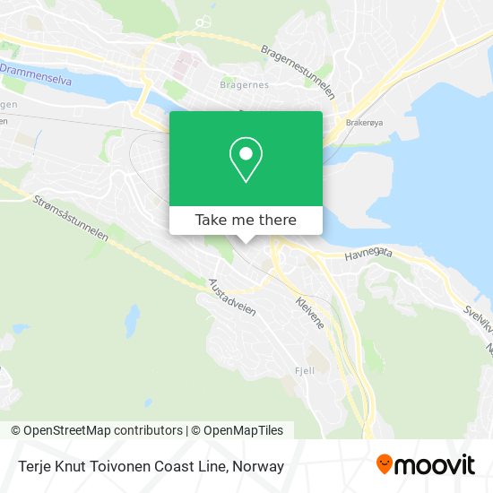 Terje Knut Toivonen Coast Line map
