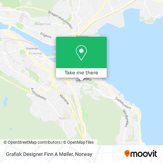 Grafisk Designer Finn A Møller map