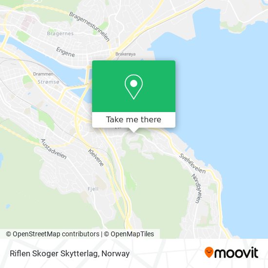 Riflen Skoger Skytterlag map