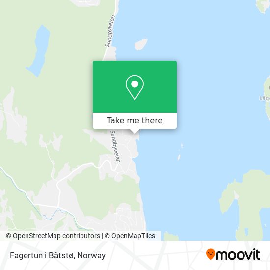 Fagertun i Båtstø map