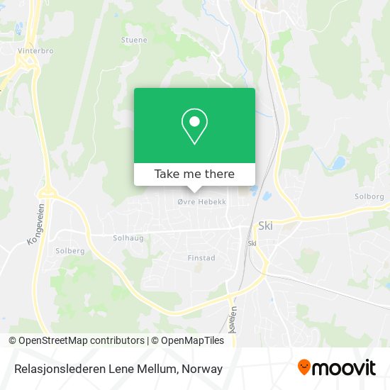 Relasjonslederen Lene Mellum map