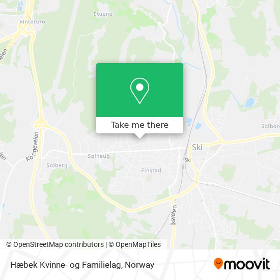 Hæbek Kvinne- og Familielag map