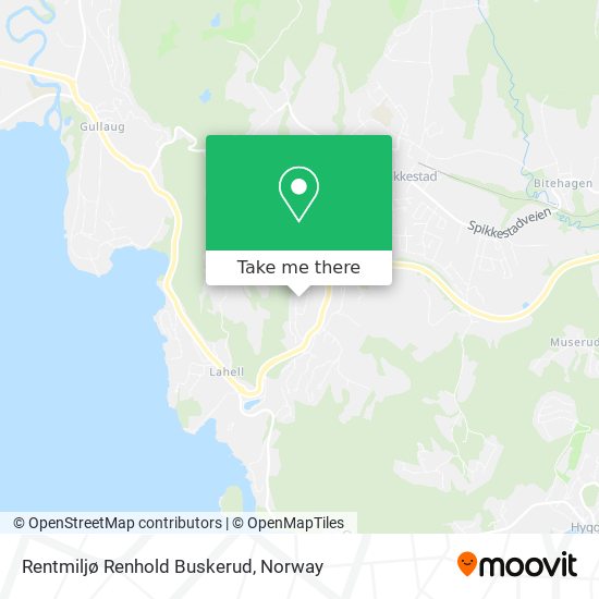 Rentmiljø Renhold Buskerud map