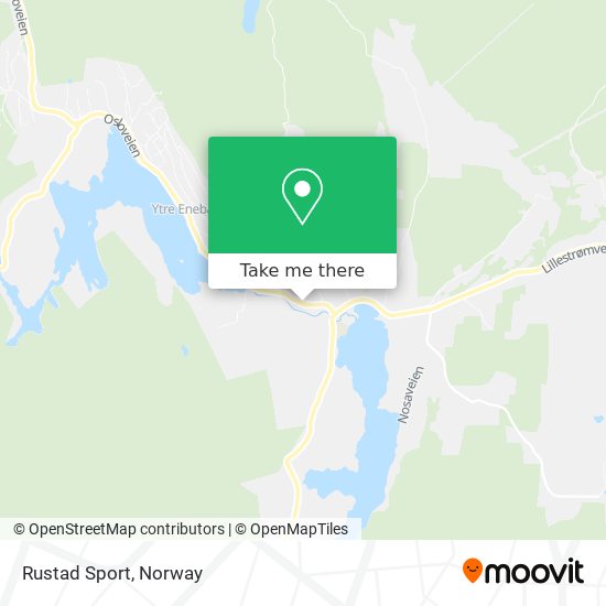 Rustad Sport map