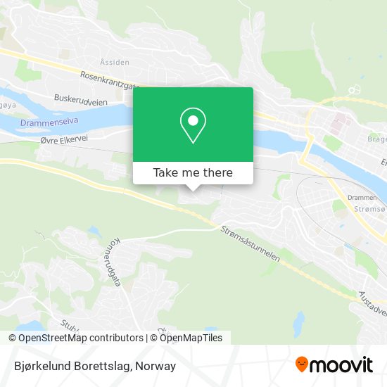 Bjørkelund Borettslag map