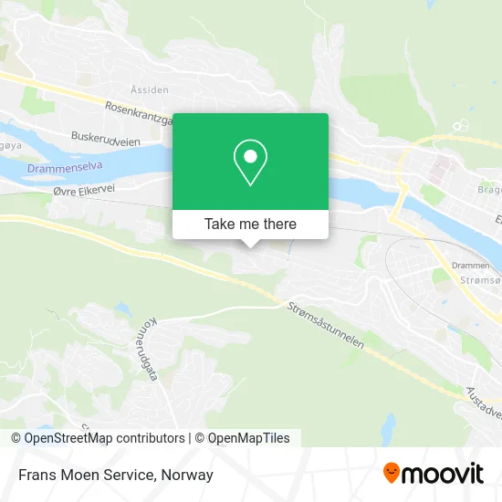 Frans Moen Service map