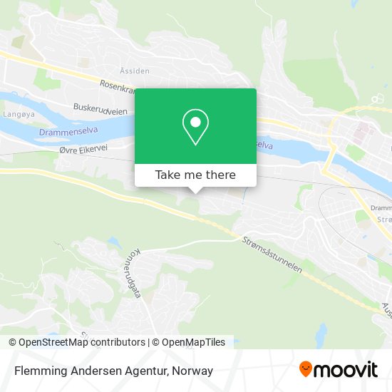 Flemming Andersen Agentur map