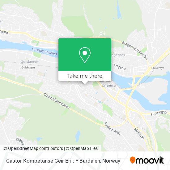 Castor Kompetanse Geir Erik F Bardalen map