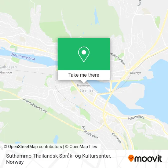Suthammo Thailandsk Språk- og Kultursenter map