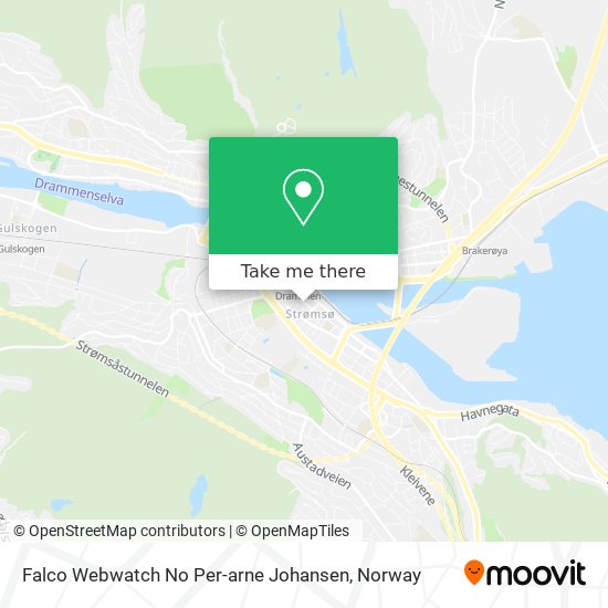 Falco Webwatch No Per-arne Johansen map