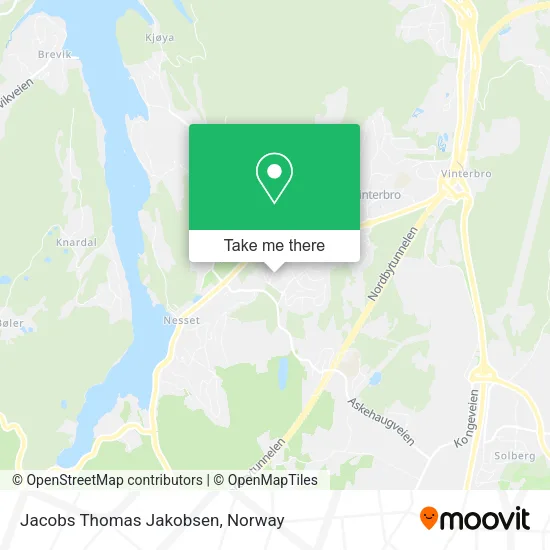 Jacobs Thomas Jakobsen map