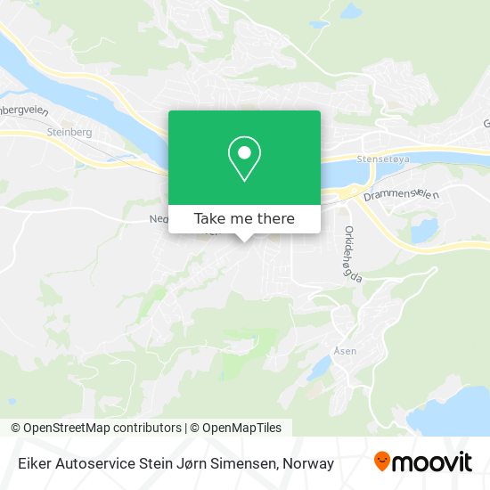 Eiker Autoservice Stein Jørn Simensen map