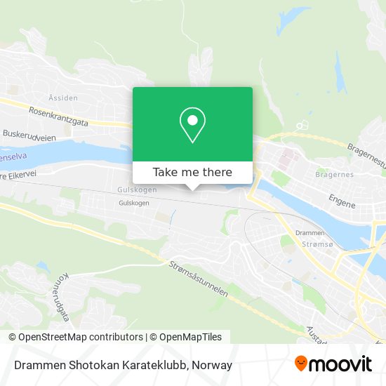 Drammen Shotokan Karateklubb map