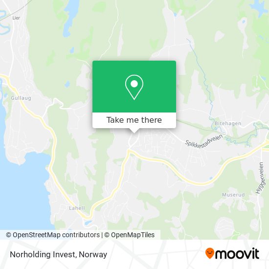 Norholding Invest map