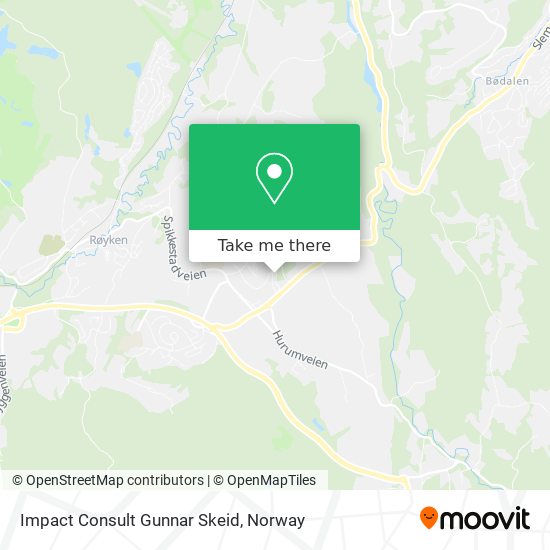 Impact Consult Gunnar Skeid map