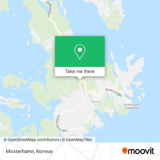 Mosterhamn map