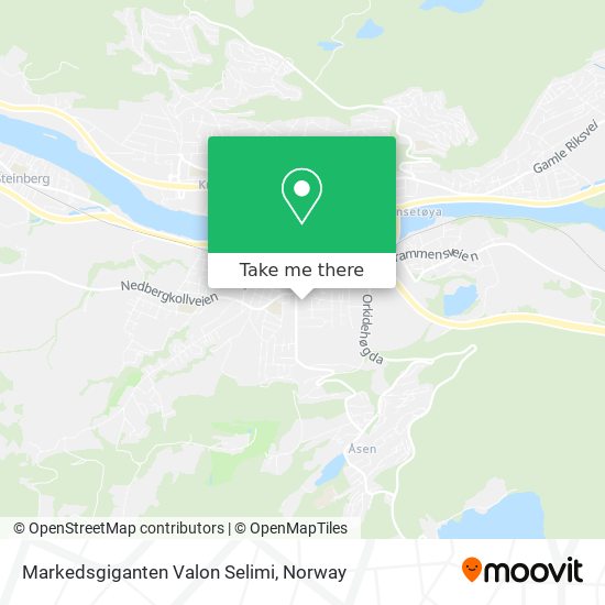 Markedsgiganten Valon Selimi map