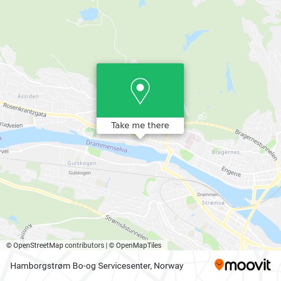 Hamborgstrøm Bo-og Servicesenter map