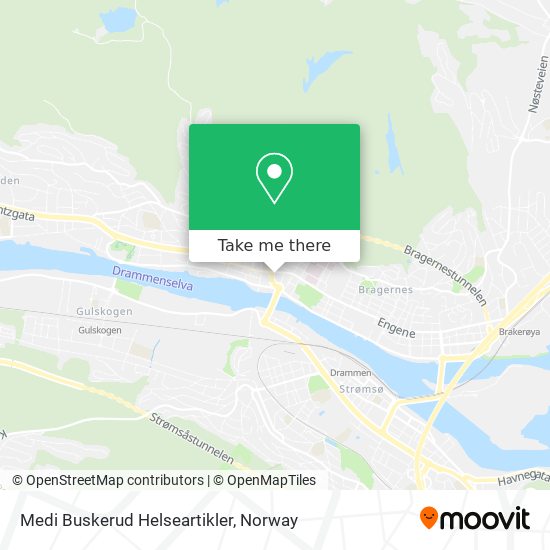 Medi Buskerud Helseartikler map